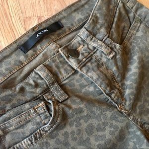 Joe’s Skinny Jeans in Green Camo